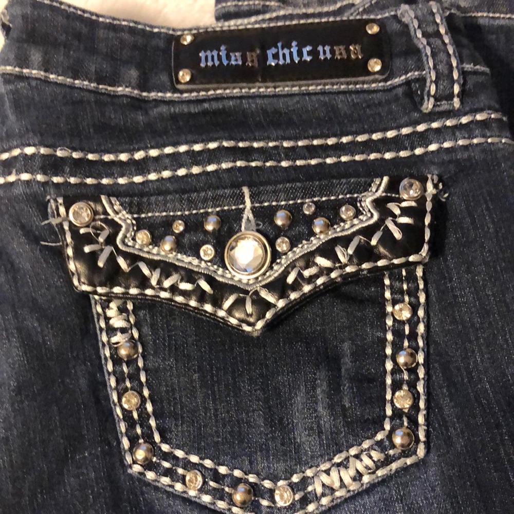 Miss chic USA. Blinged out jeans. P1035